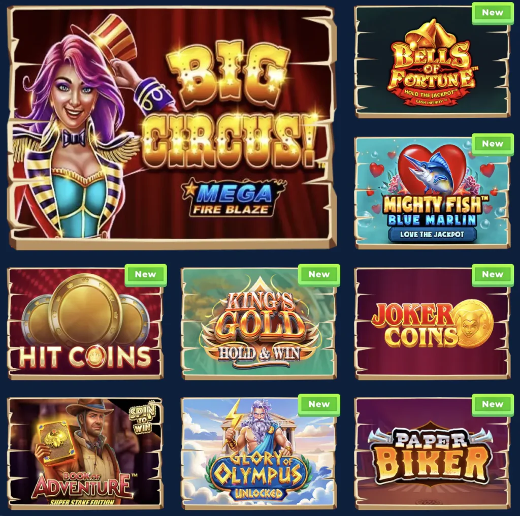 Παίγνια slots στο Wazamba